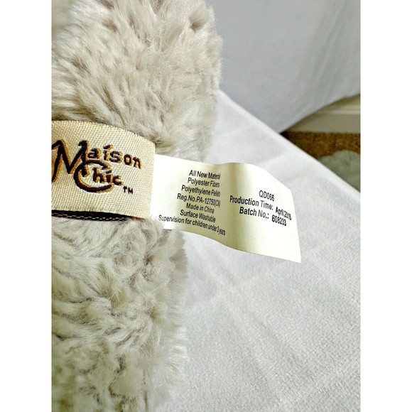 MAISON CHIC Emerson the Elephant 9" Plush - Gray Stuffed Animal - 2016 -… - Picture 6 of 9